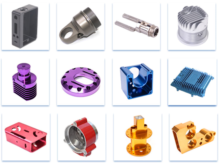 custom milling parts samples yijin