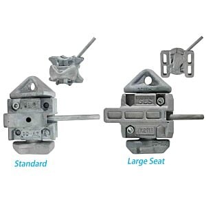 Sea Rail Shipping Container Manual Twist Lock Left-Right Handlocking