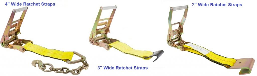 Size of Ratchet Straps